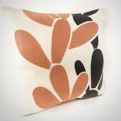 Pillow Cover Square - White - Mid Century Cactus - Gift & Gather