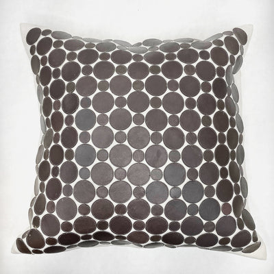 Pillow Cover Square - White - Mid Century Multi-Dots Covered - Gift & Gather