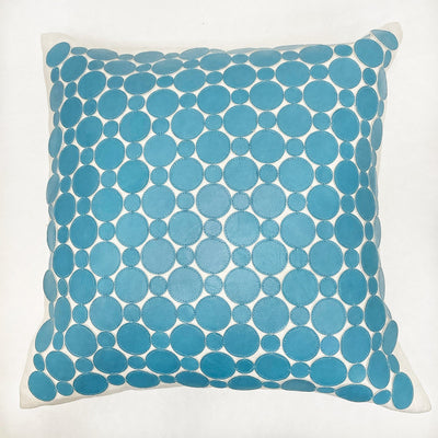 Pillow Cover Square - White - Mid Century Multi-Dots Covered - Gift & Gather