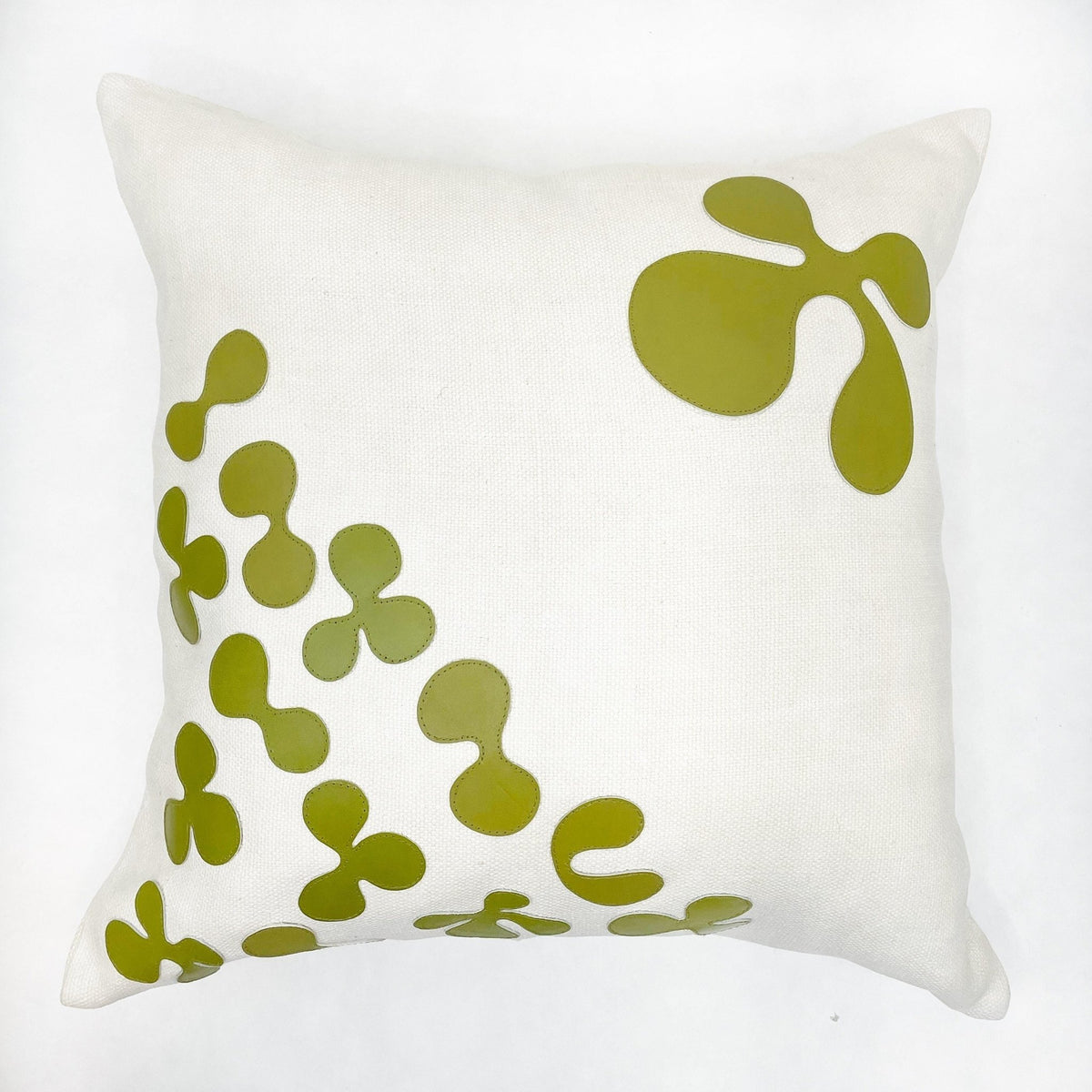 Pillow Cover Square - White - Mid Century Splatter Blots - Gift & Gather