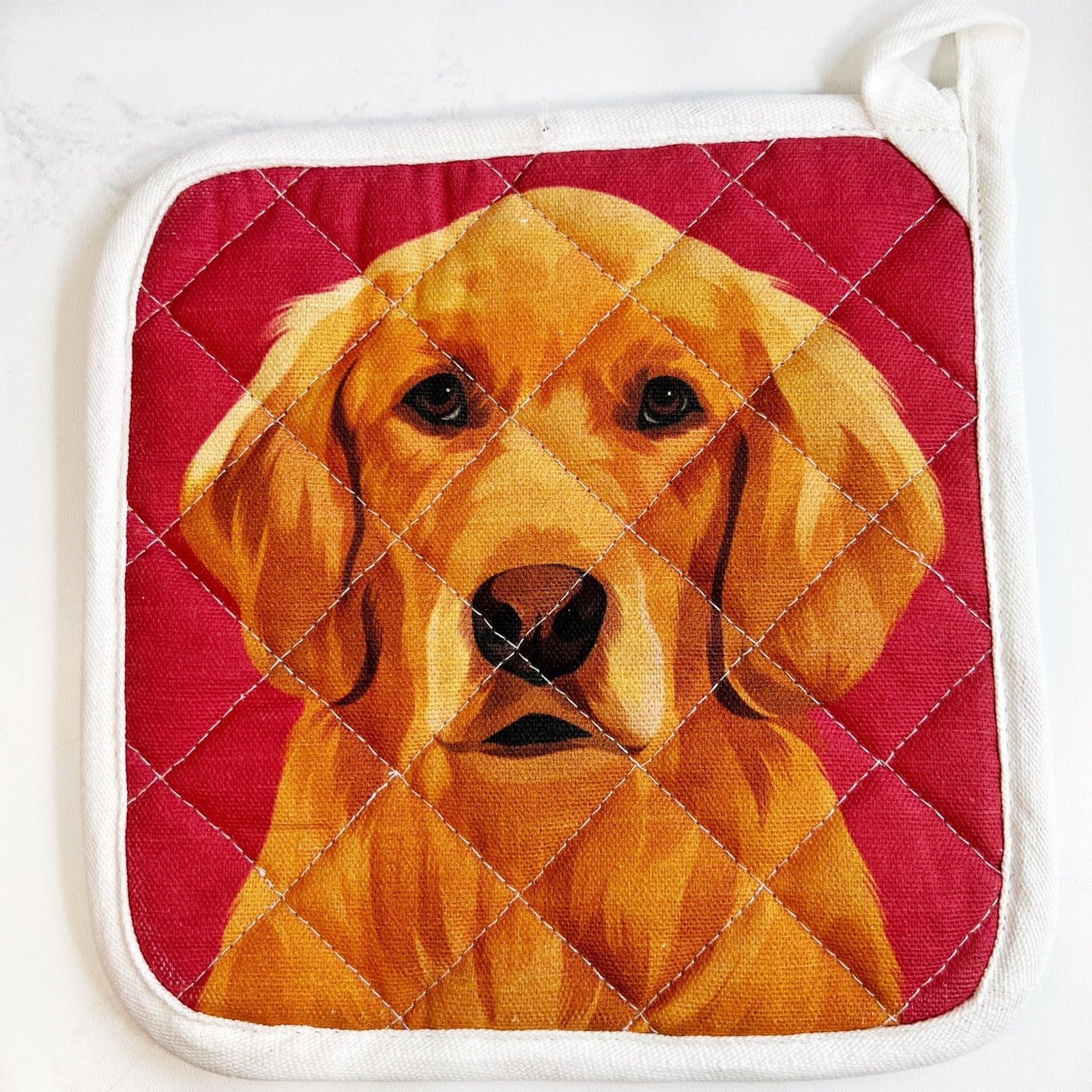 Pot Holder - Golden Retriever - Gift & Gather