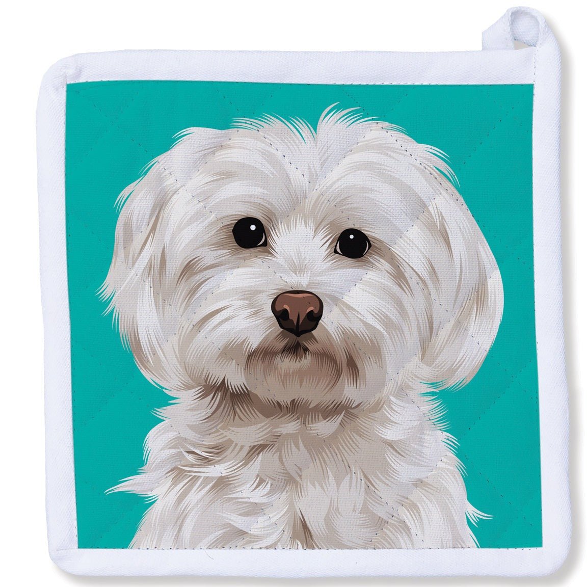 Pot Holder - Maltese - Gift & Gather