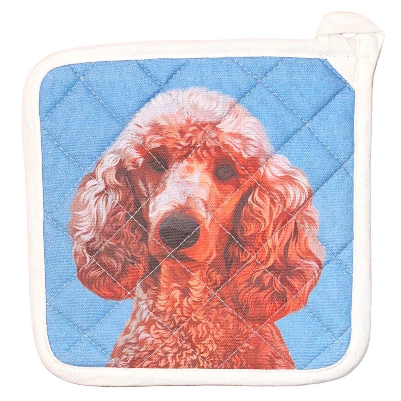 Pot Holder - Poodle - Brown - Gift & Gather