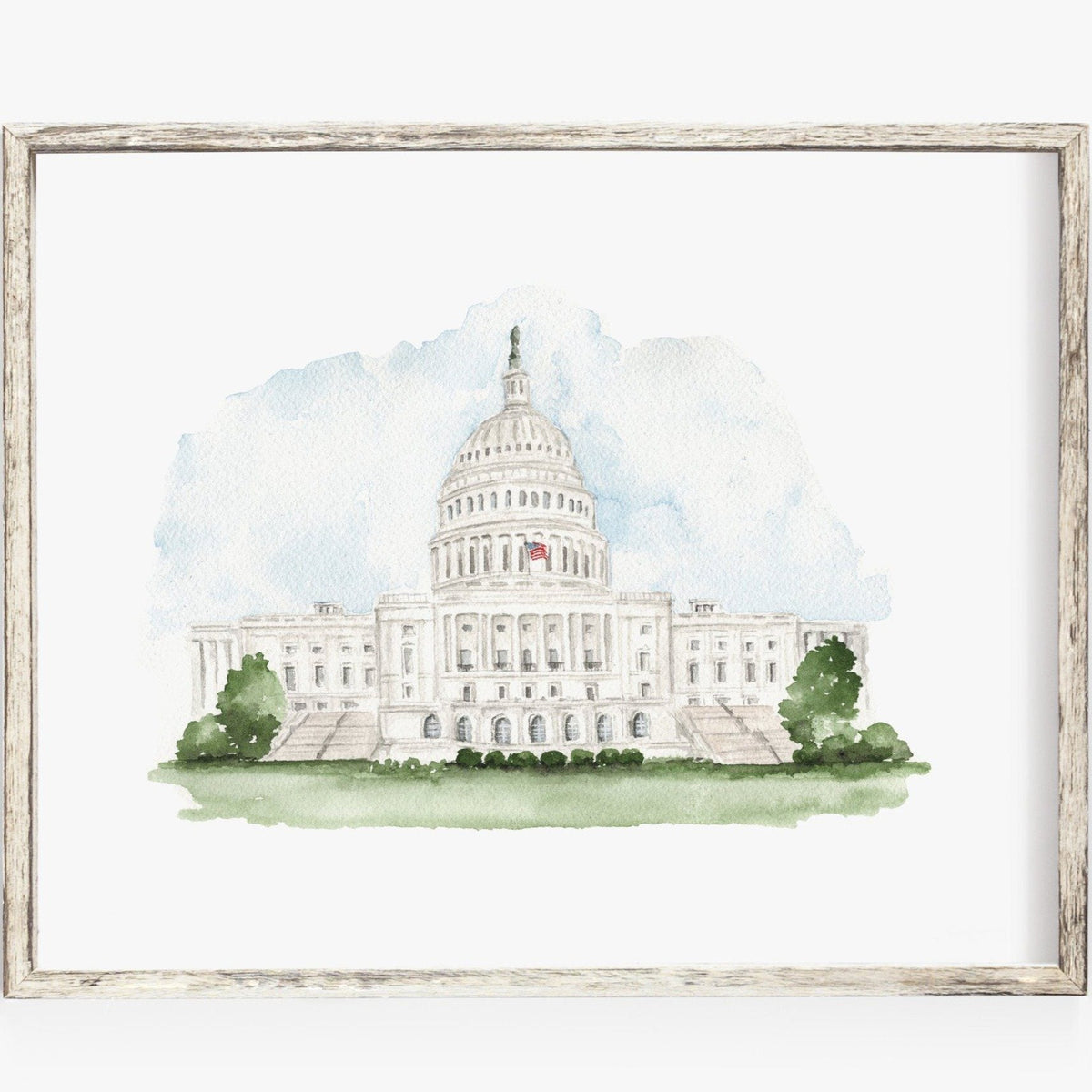 Print - Capitol Building - Gift & Gather