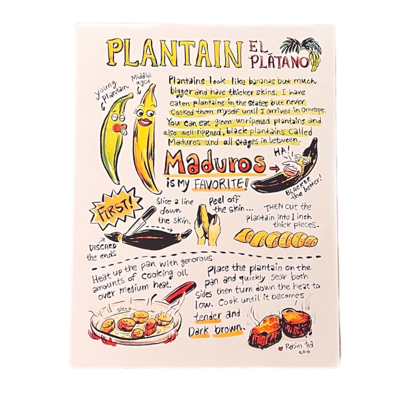 Print - Plantains - Gift & Gather