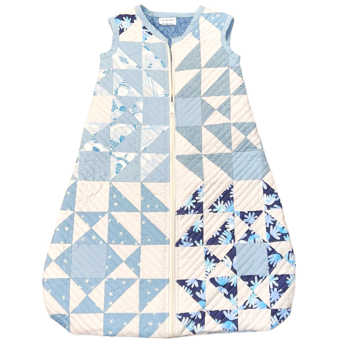 Quilted Baby Sleep Sack - Frosty - Gift & Gather