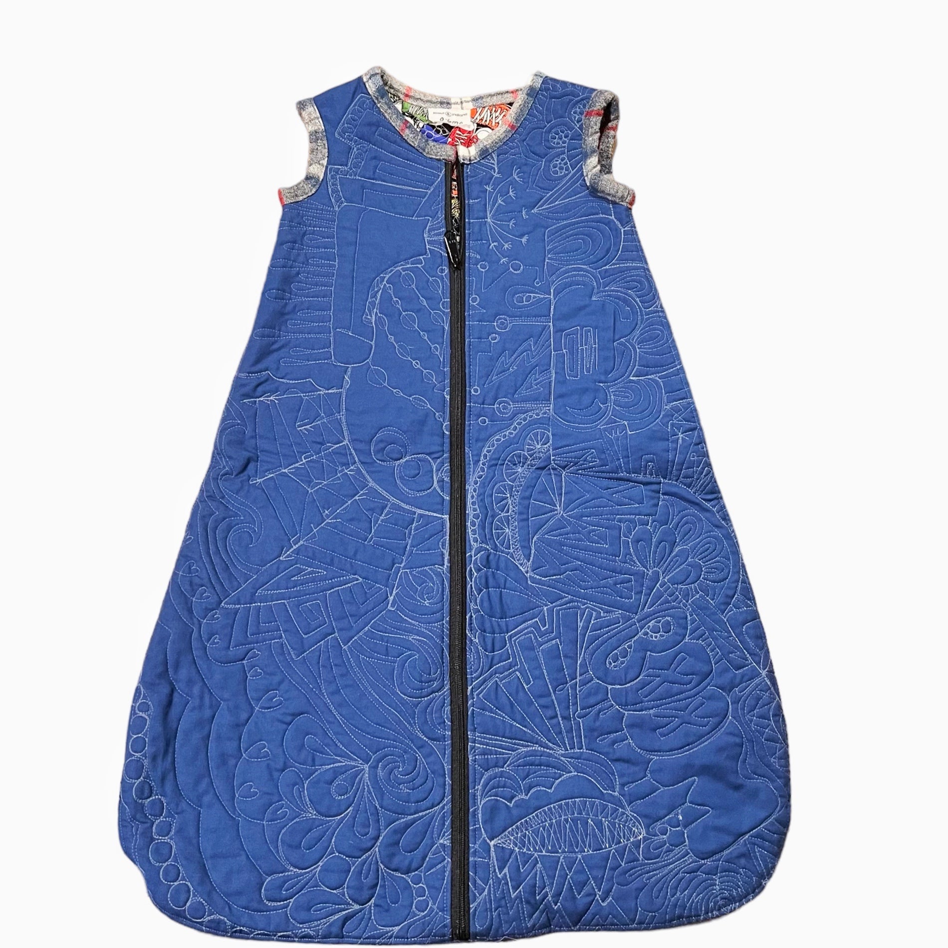 Quilted Baby Sleep Sack - Navy - Gift & Gather