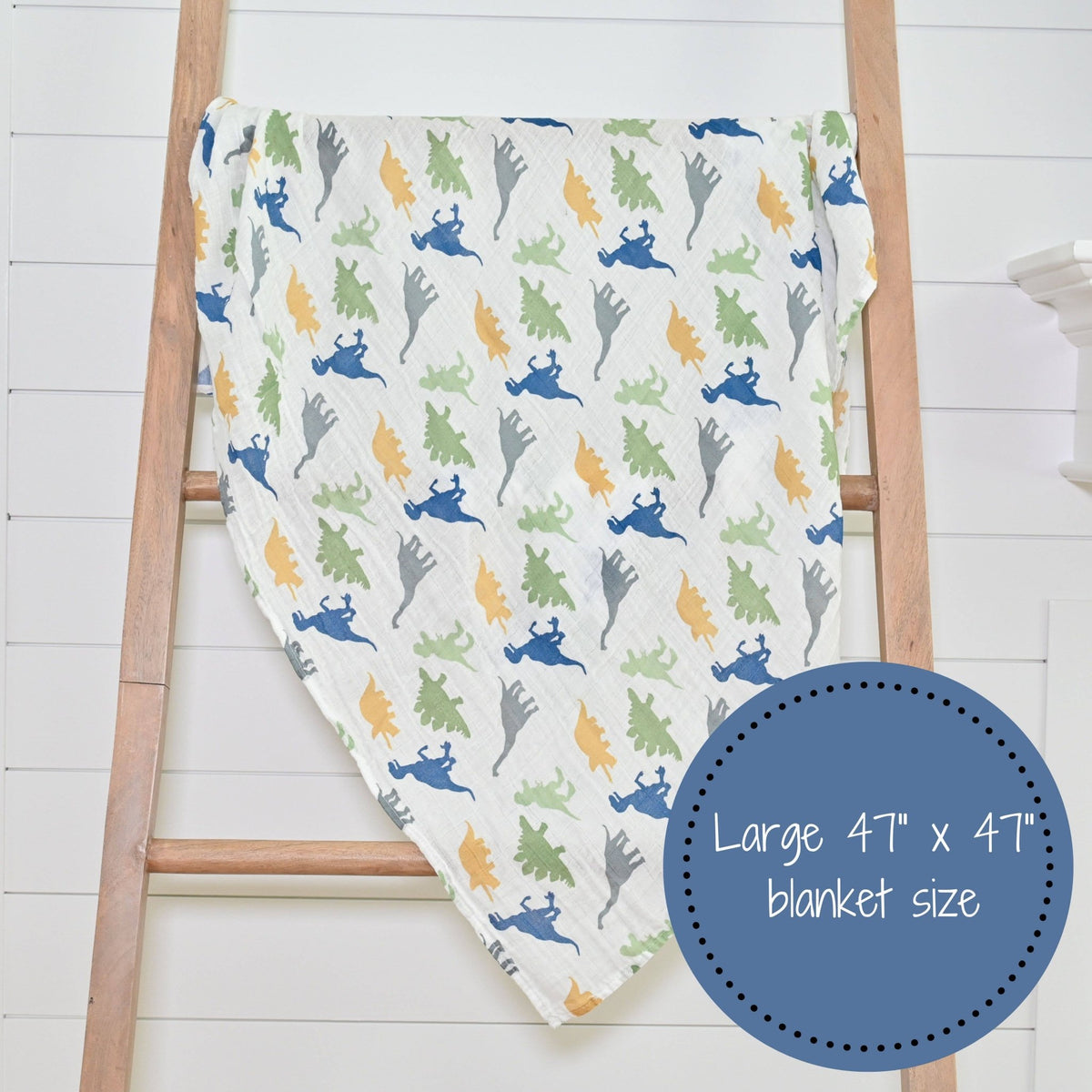 Rawr-Some Baby Muslin Cotton Blanket - Gift & Gather