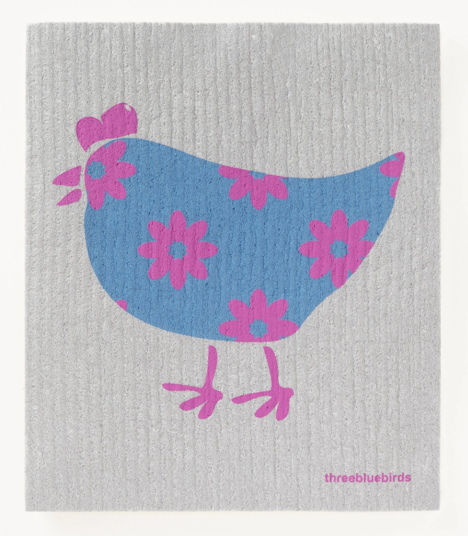 Country Chickens Swedish Dishcloth