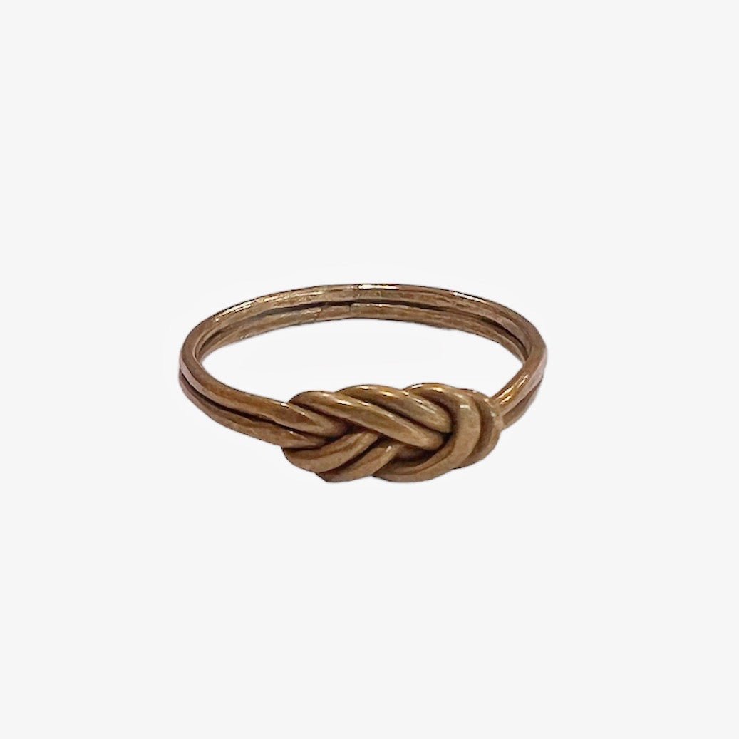 Ring - 8 Knot - Brass - Gift & Gather