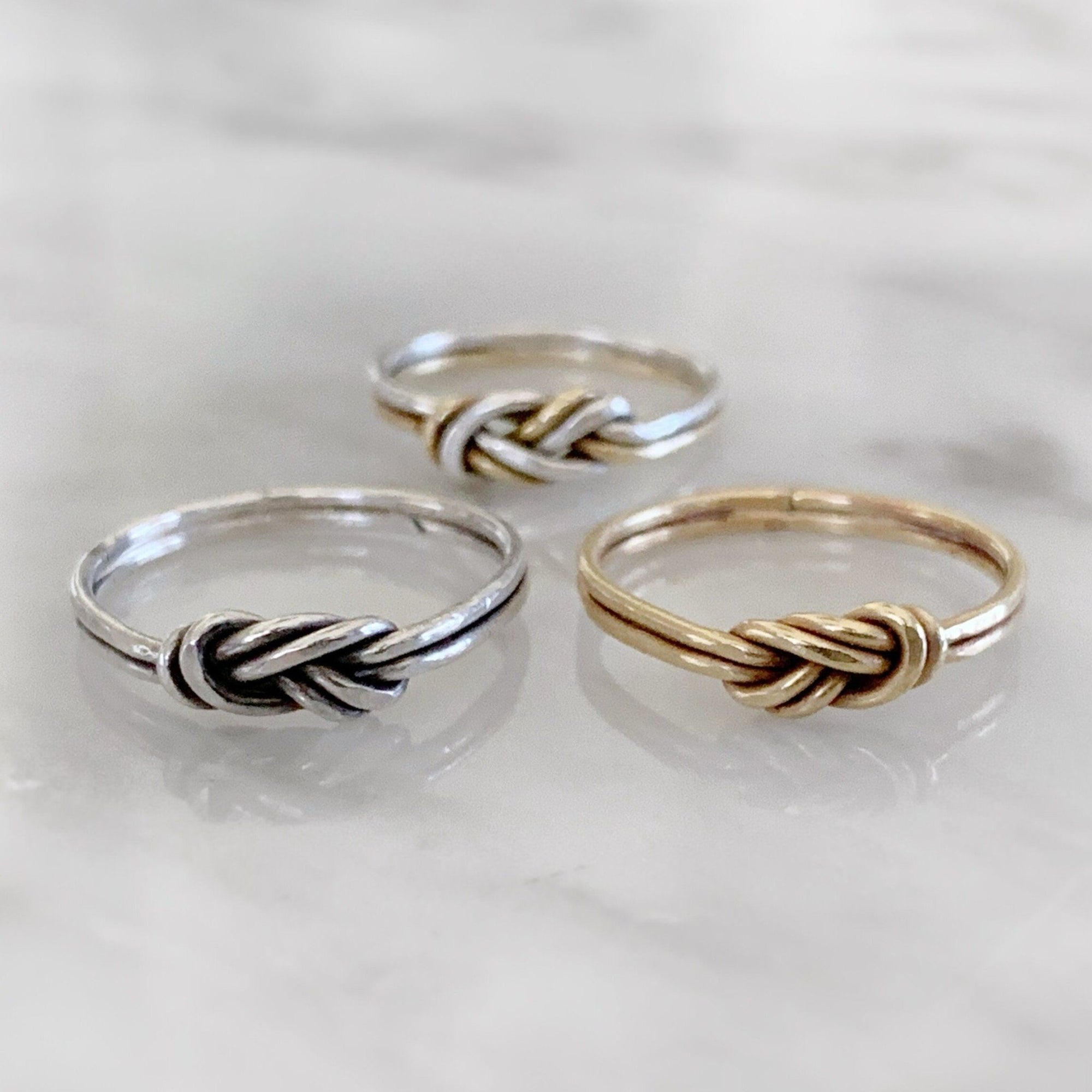 Ring - 8 Knot - Solid Silver - Gift & Gather