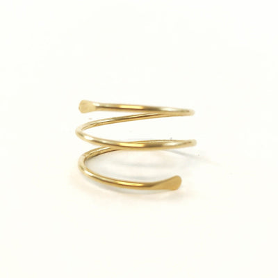 Ring - Three Wrap - 14k Gold Filled - Gift & Gather