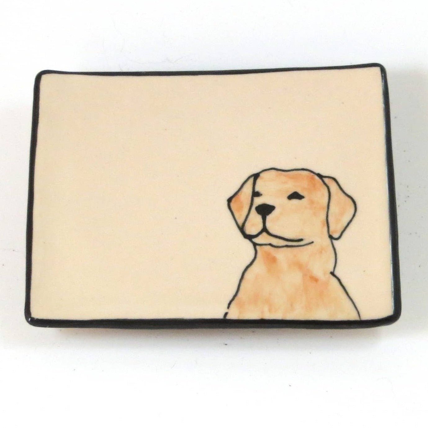 Small Tray - Yellow Lab 2 - Gift & Gather