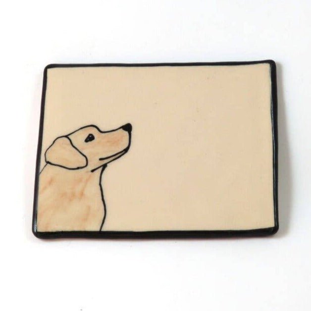 Small Tray - Yellow Lab - Gift & Gather