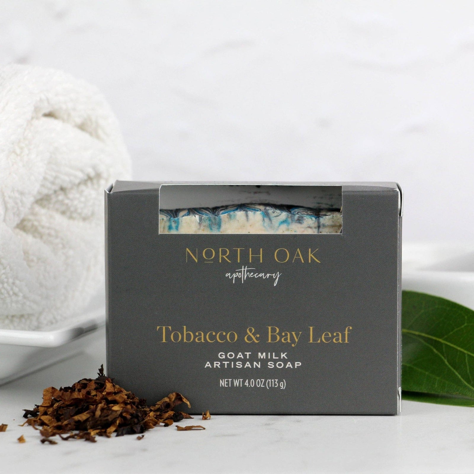 Tobacco Bay Soap, Mens Bar Soap, Handmade Soap 