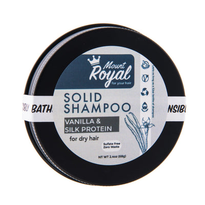 Solid Shampoo - Vanilla & Silk Protein - Gift & Gather
