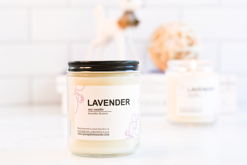 Soy Candle - Lavender - Gift & Gather
