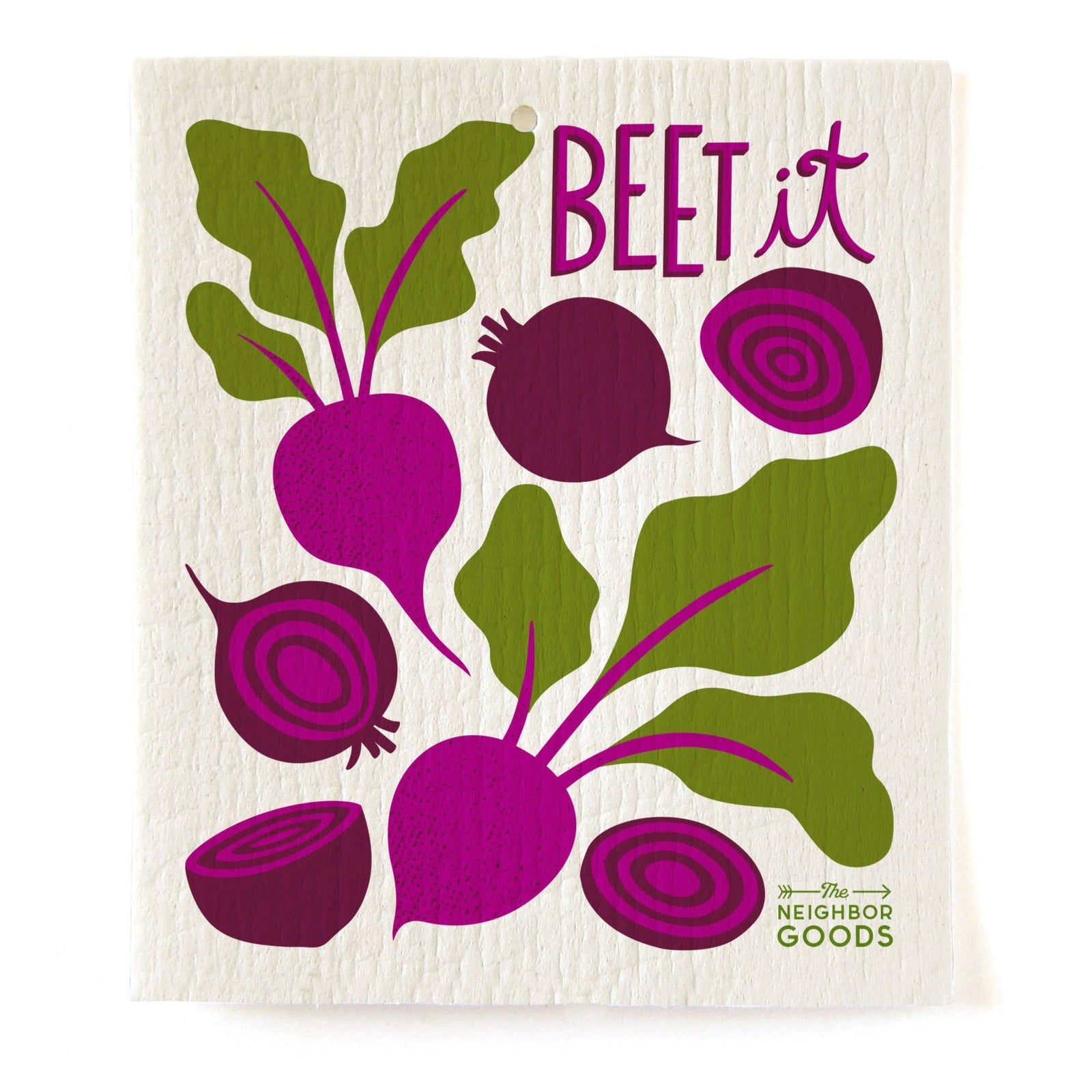 Sponge Cloth - Beet - Gift & Gather