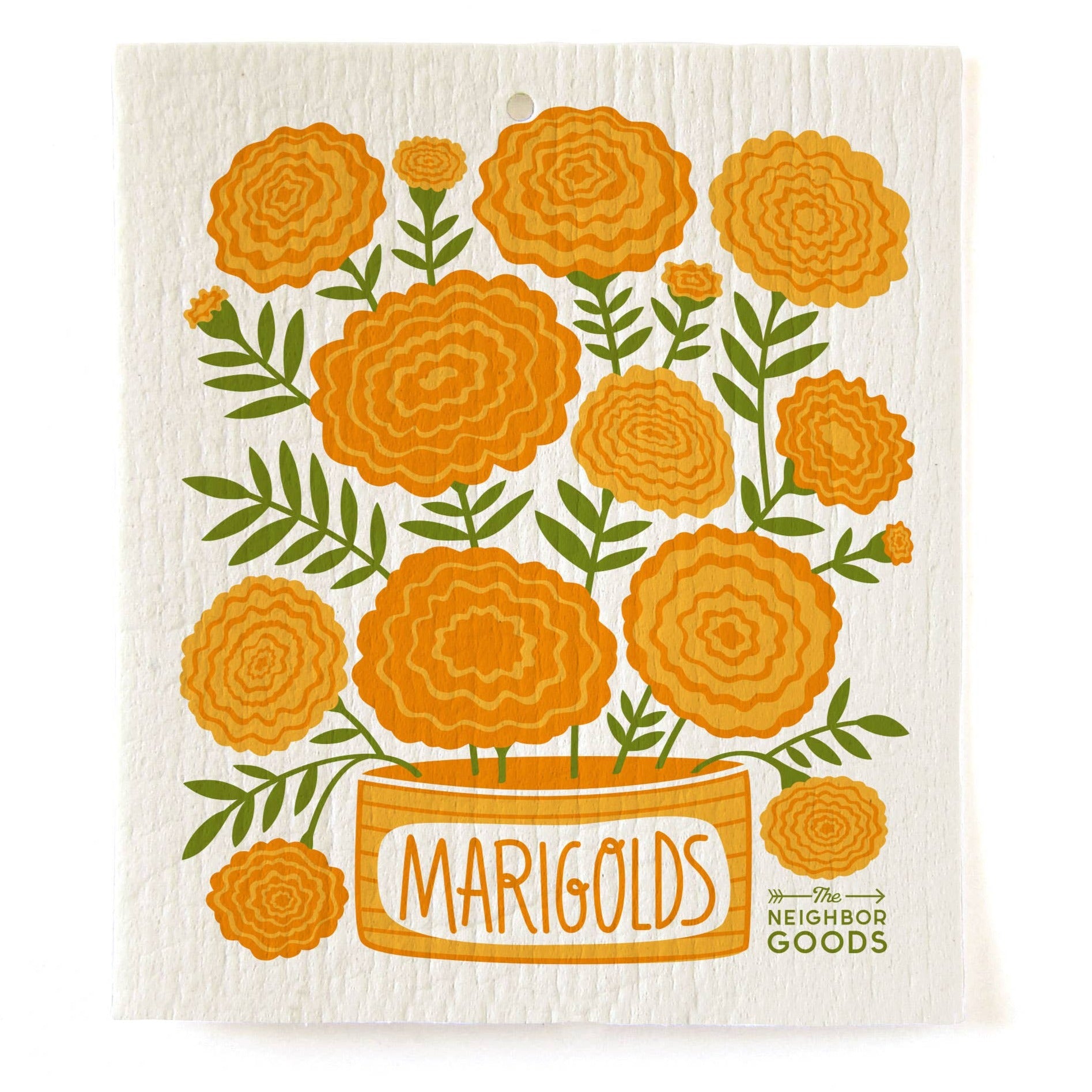 Sponge Cloth - Marigolds - Gift & Gather