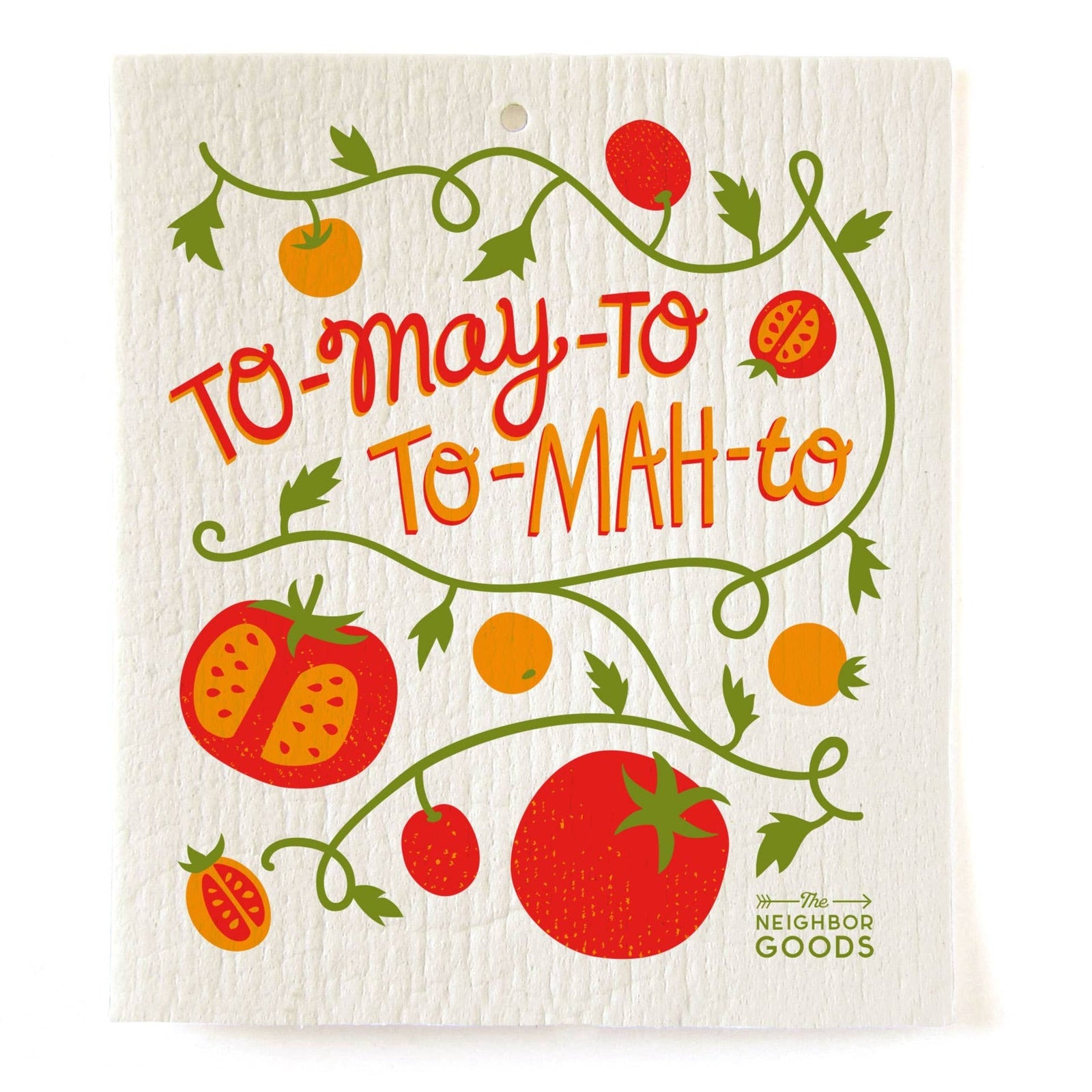 Sponge Cloth - Tomato - Gift & Gather