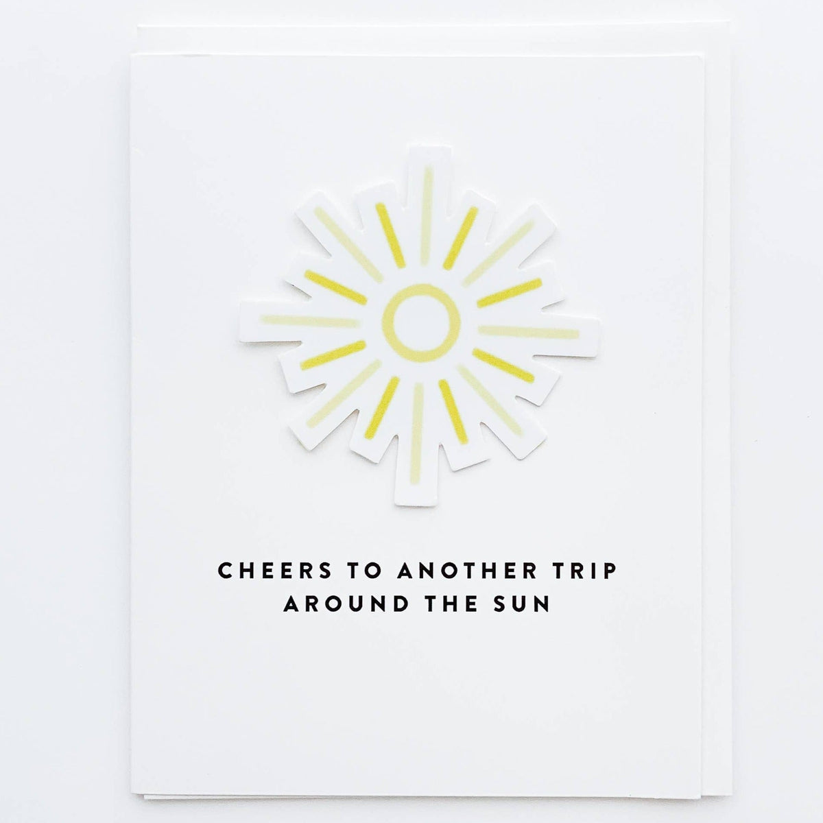 Sticker Card - Around the Sun Birthday - Gift & Gather