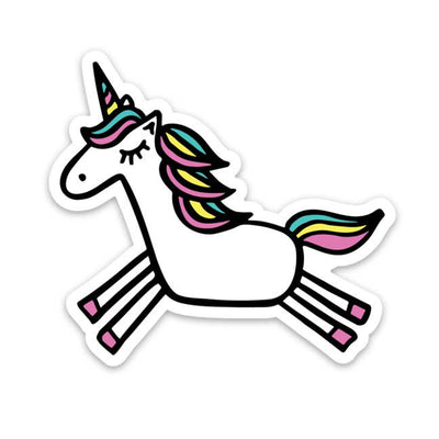 Sticker Card - Magical Birthday Unicorn - Gift & Gather