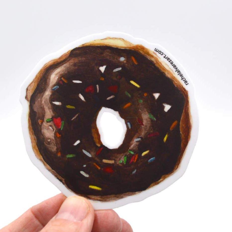 Sticker - Chocolate donut - Gift & Gather