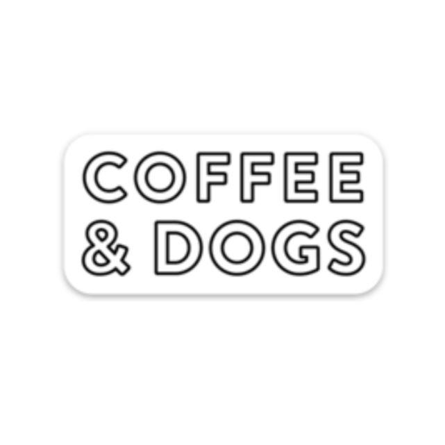 Sticker - Coffee & Dogs - Gift & Gather
