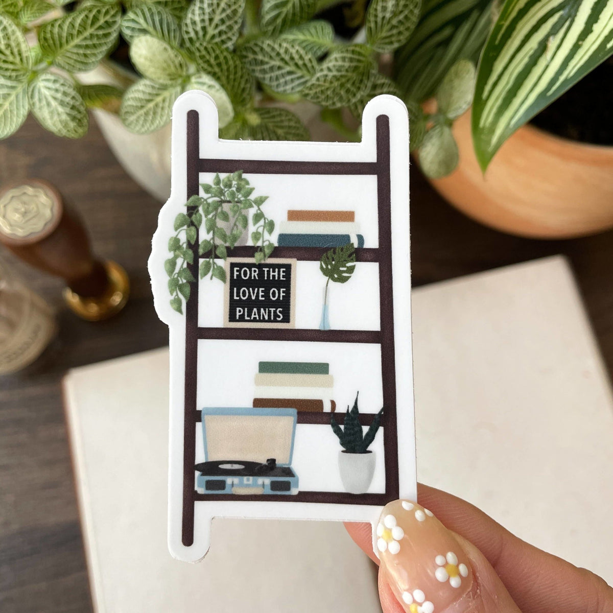 Sticker - For the Love of Plants - Gift & Gather