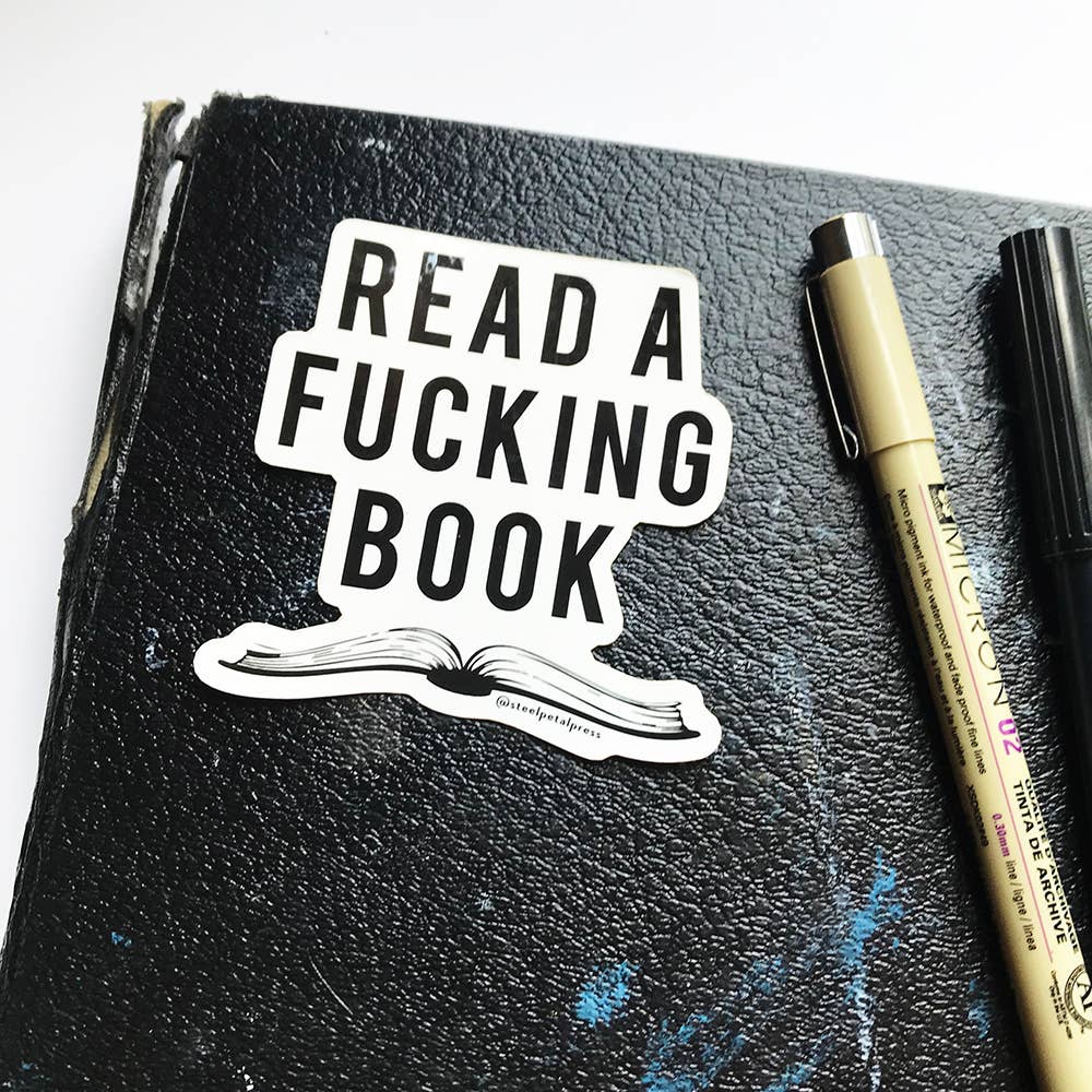 Sticker - Fucking Book - Gift & Gather