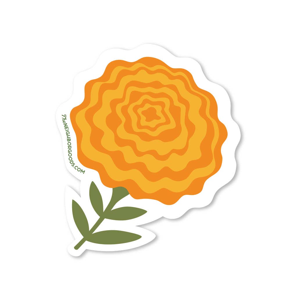 Sticker - Marigold - Gift & Gather