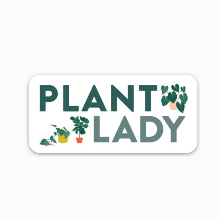Sticker - Plant Lady - Gift & Gather