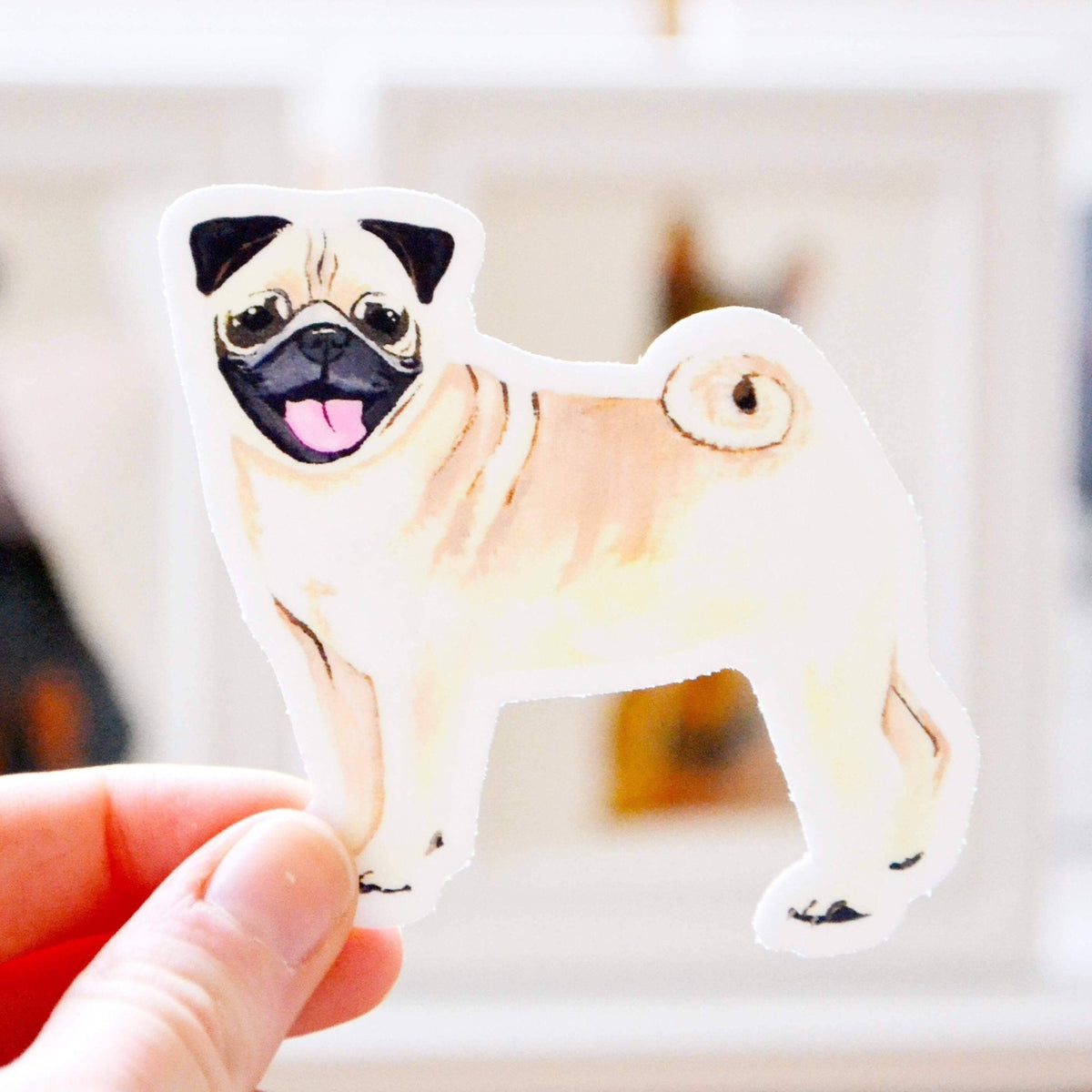 Sticker - Pug - Gift & Gather