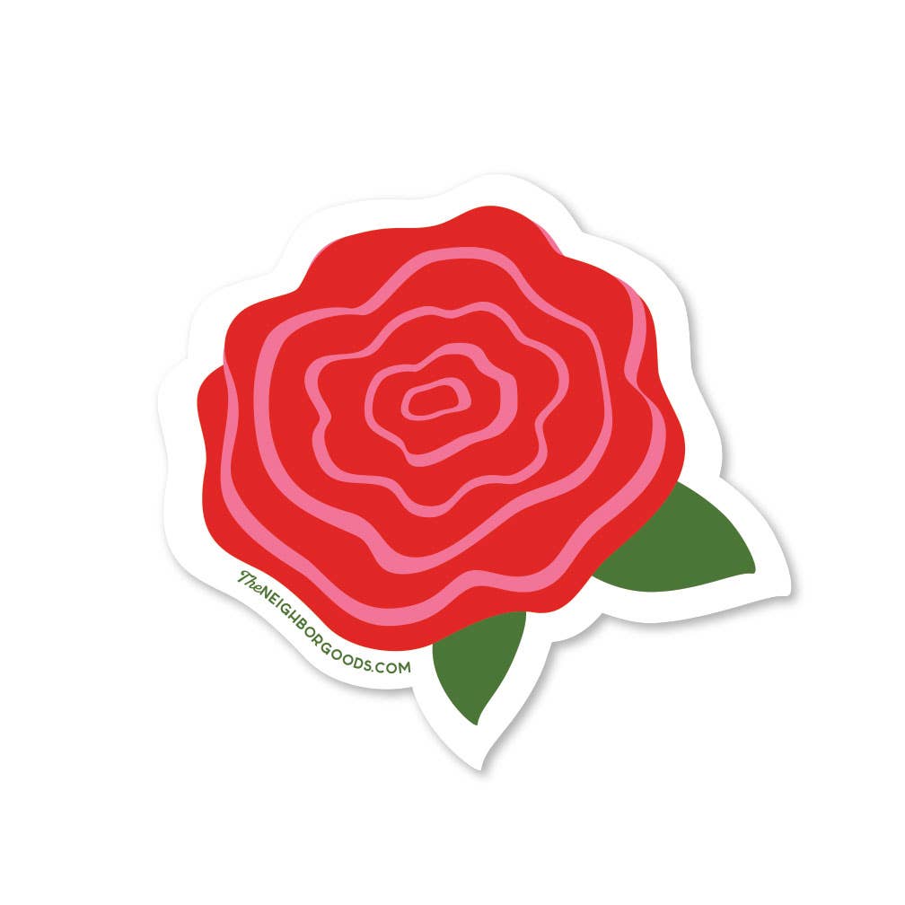 Sticker - Rose - Gift & Gather