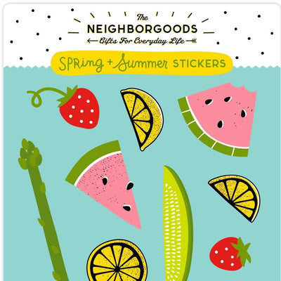 Sticker Sheet - Spring And Summer - Gift & Gather