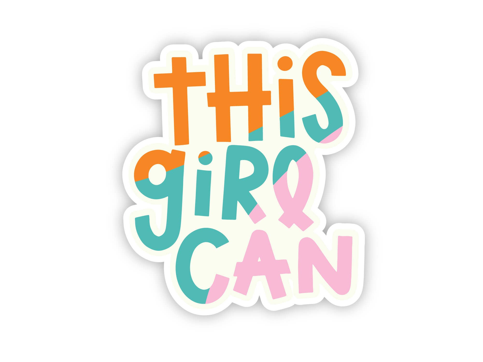 Sticker - This Girl Can - Gift & Gather