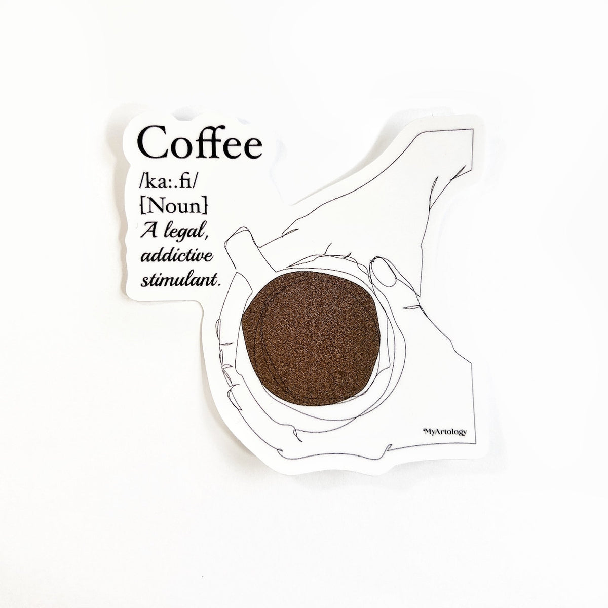 Sticker - Urban Dictionary - Coffee - Gift & Gather