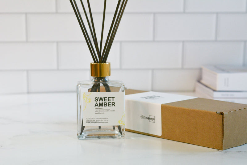 Sweet Amber Reed Diffuser - Gift & Gather