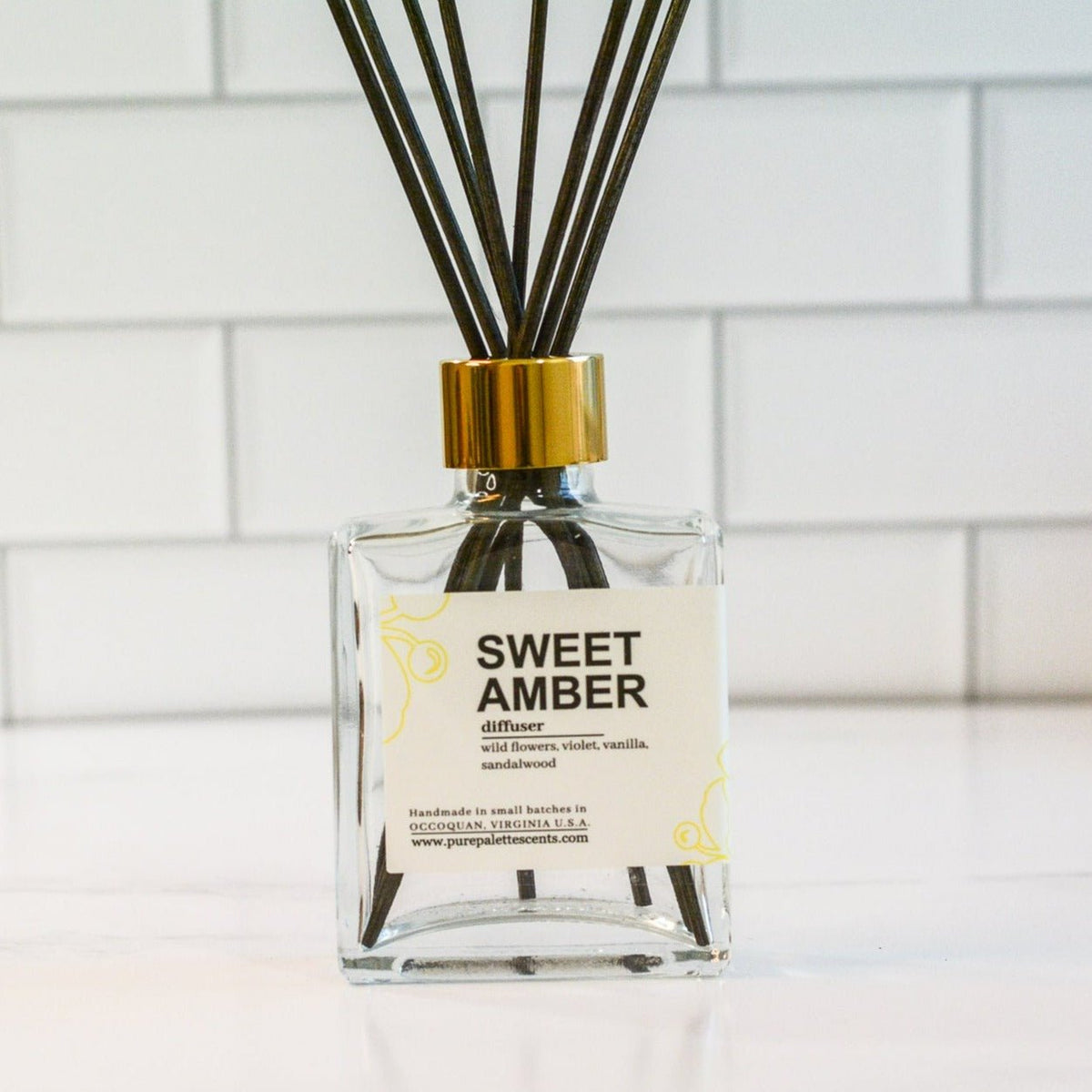 Sweet Amber Reed Diffuser - Gift & Gather