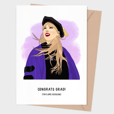 Taylor Swift Graduation Greeting Card - Gift & Gather