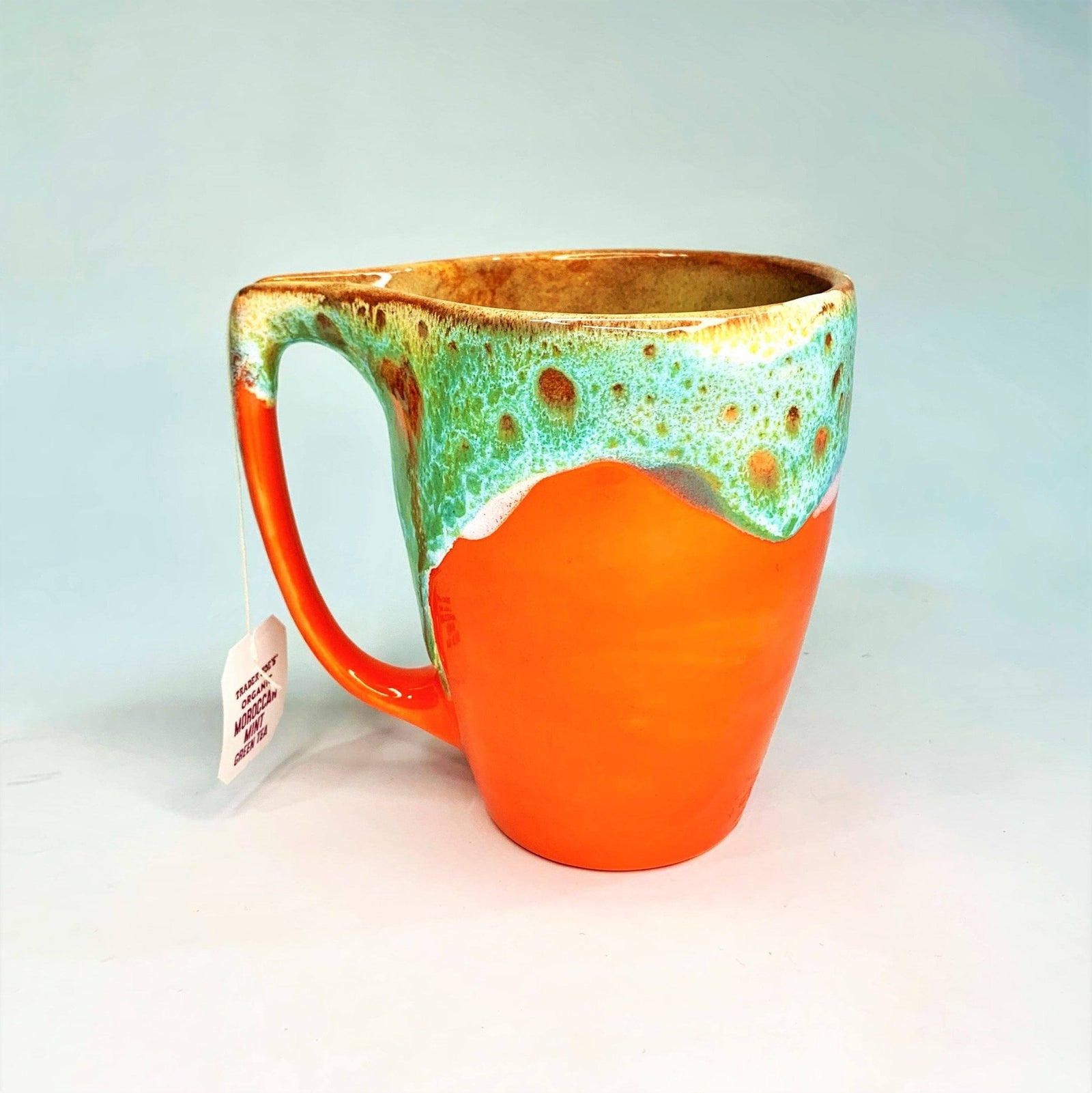 Tea Mug With Handle Slit - Gift & Gather