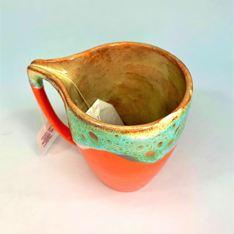 Tea Mug With Handle Slit - Gift & Gather