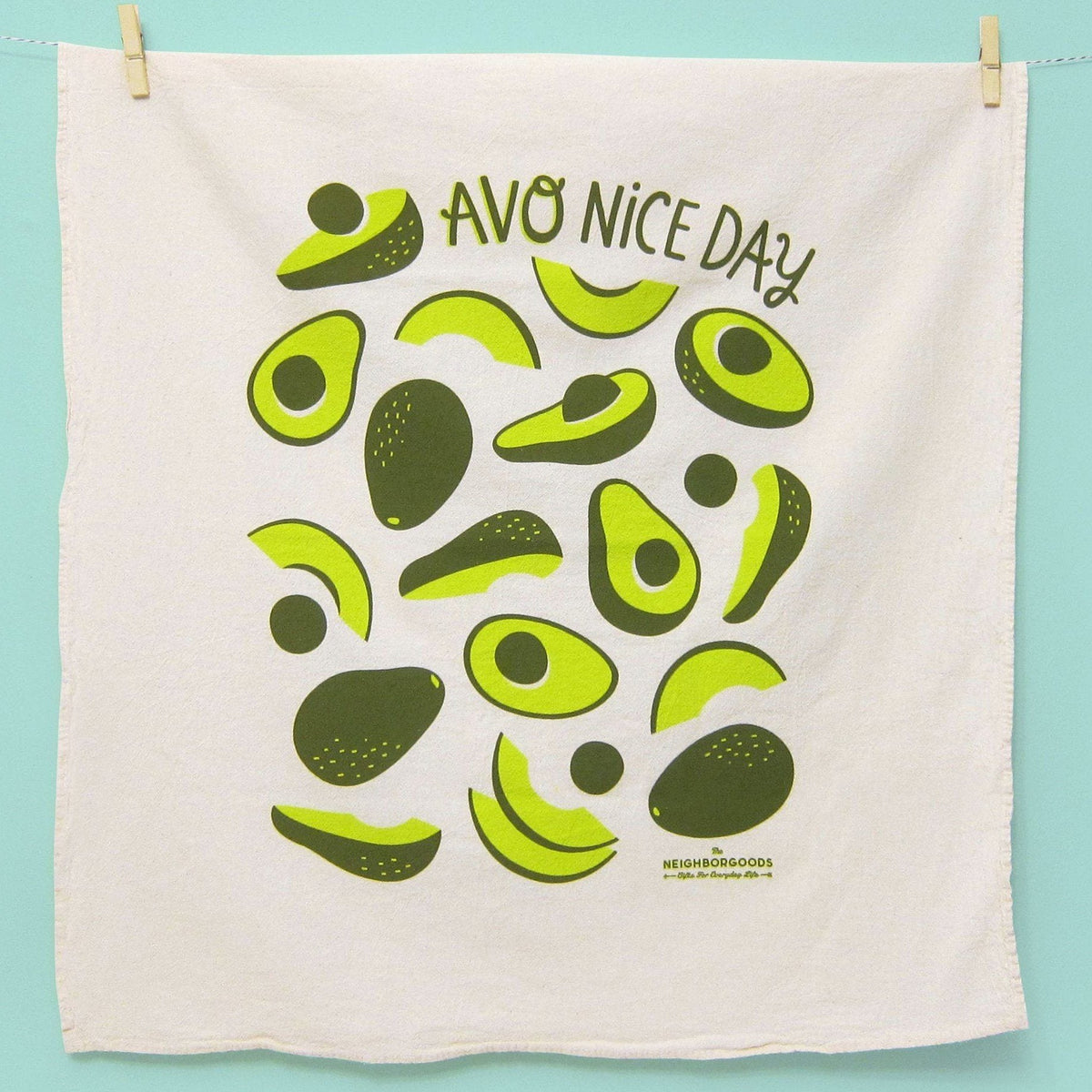 Tea towel - Avocado - Gift & Gather