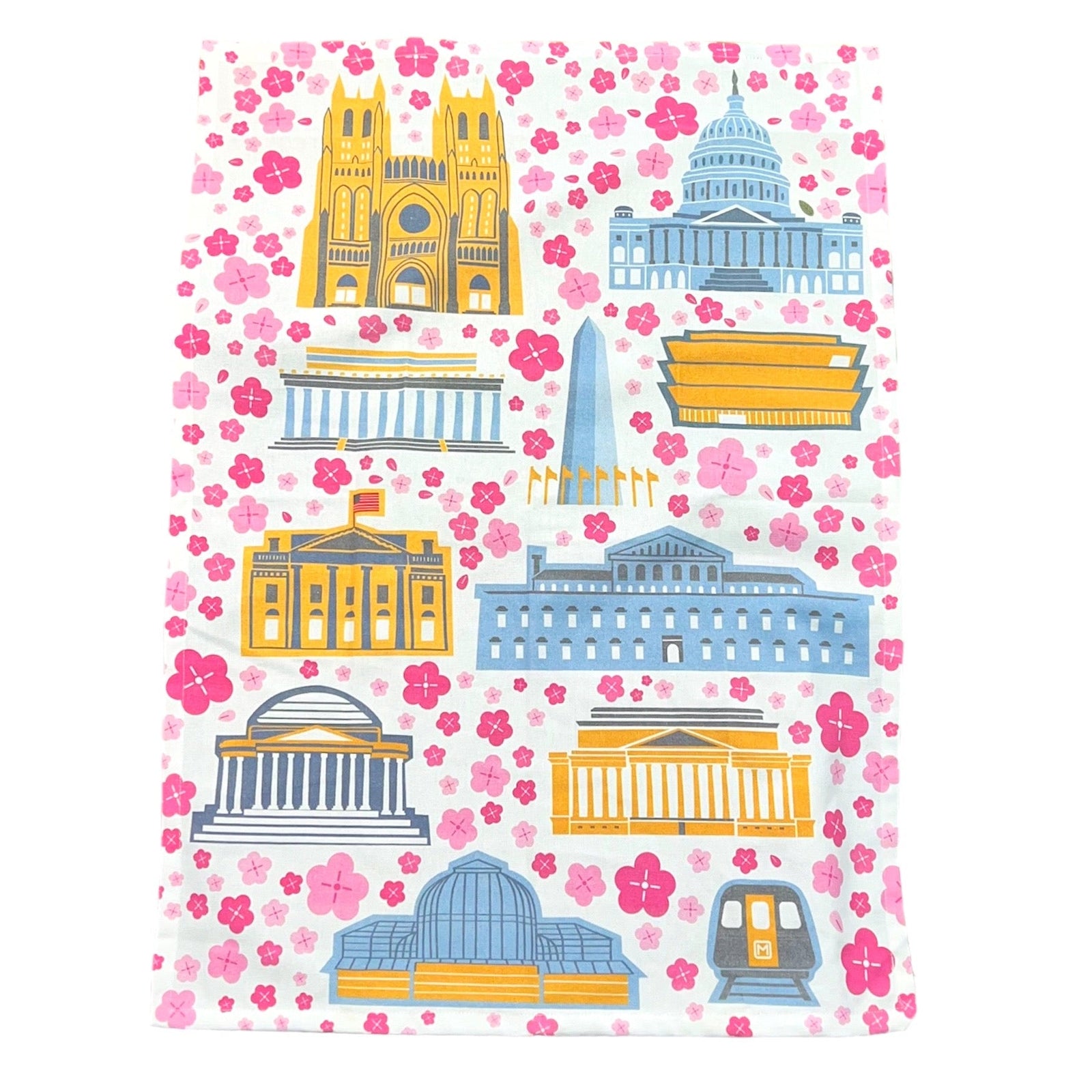 Tea Towel - DC Cherry Blossom - Gift & Gather