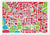 Tea Towel - DC Map - Gift & Gather