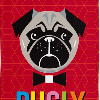 Tea Towel - Pugly - Gift & Gather