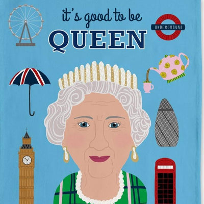 Tea Towel - Queen of England - Gift & Gather