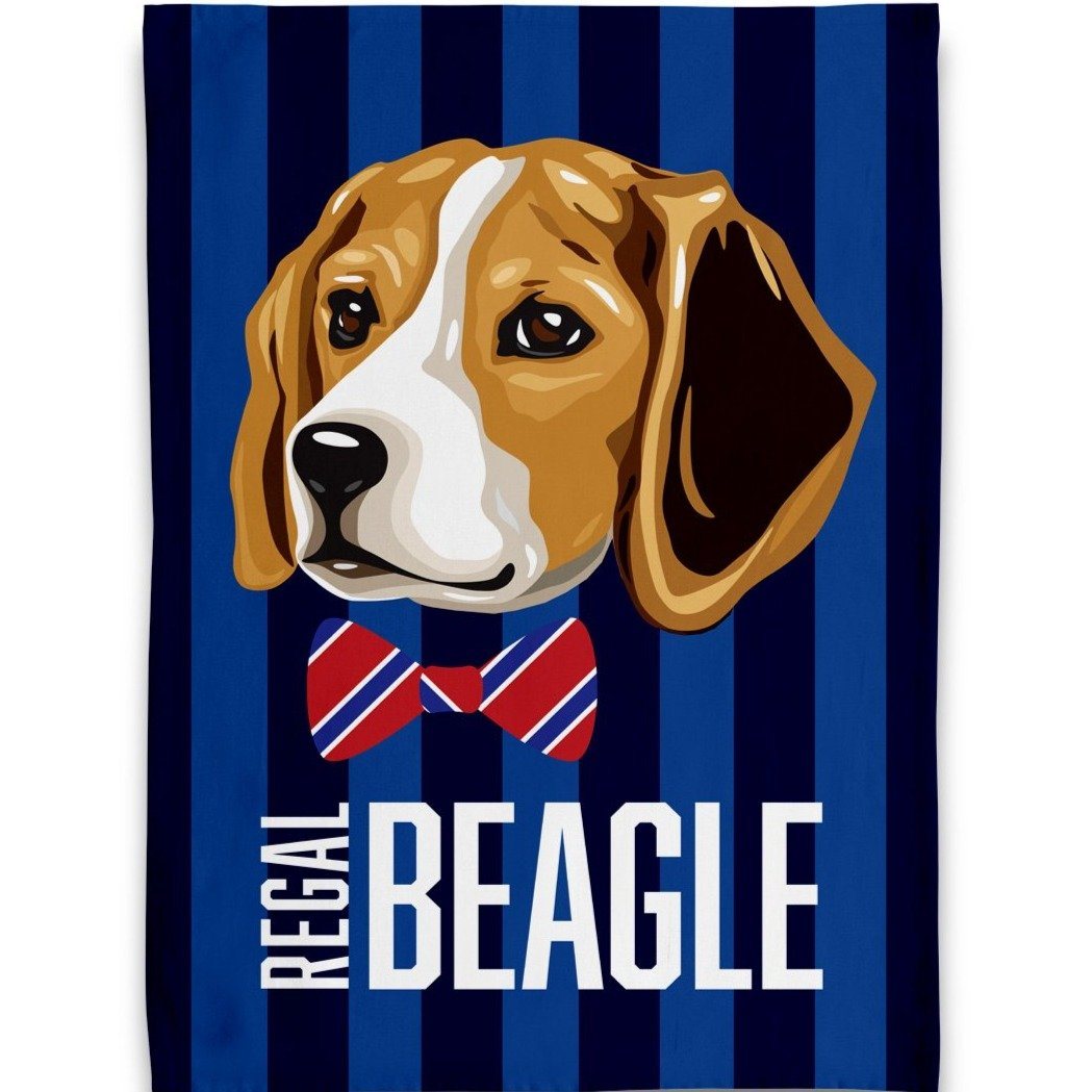 Tea Towel - Regal Beagle - Gift & Gather