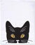 Tea Towel - Yellow Eyes Cat - Gift & Gather