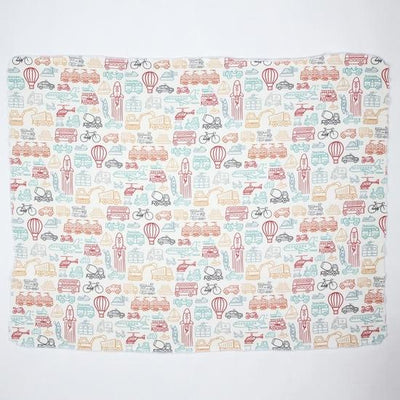 Things That Go Swaddle Blanket - Gift & Gather